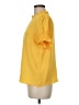 Les Amis 100% Polyester Yellow Short Sleeve Top Size M - photo 5