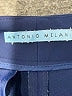 Antonio Melani 100% Polyester Solid Blue Dress Pants Size 2 - photo 7