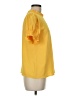 Les Amis 100% Polyester Yellow Short Sleeve Top Size M - photo 4