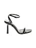White Fox Black Sandals Size 8 - photo 1