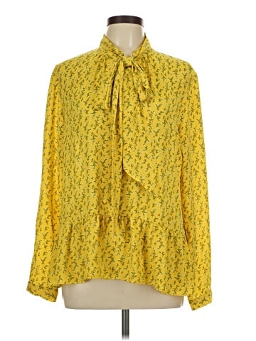 Ann Taylor LOFT Long Sleeve Blouse (view 1)