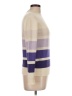 Hawico Stripes Purple Turtleneck Sweater Size L - photo 4