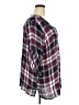 Catherines 100% Rayon Plaid Multi Color Purple 3/4 Sleeve Blouse Size 2X - photo 4