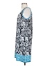 Max Studio Paisley Blue Casual Dress Size S - photo 5