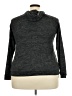 SJS Chevron-herringbone Gray Pullover Sweater Size 2X - photo 2