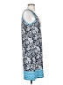 Max Studio Paisley Blue Casual Dress Size S - photo 4