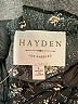 Hayden 100% Polyester Paisley Black Casual Dress Size L - photo 7