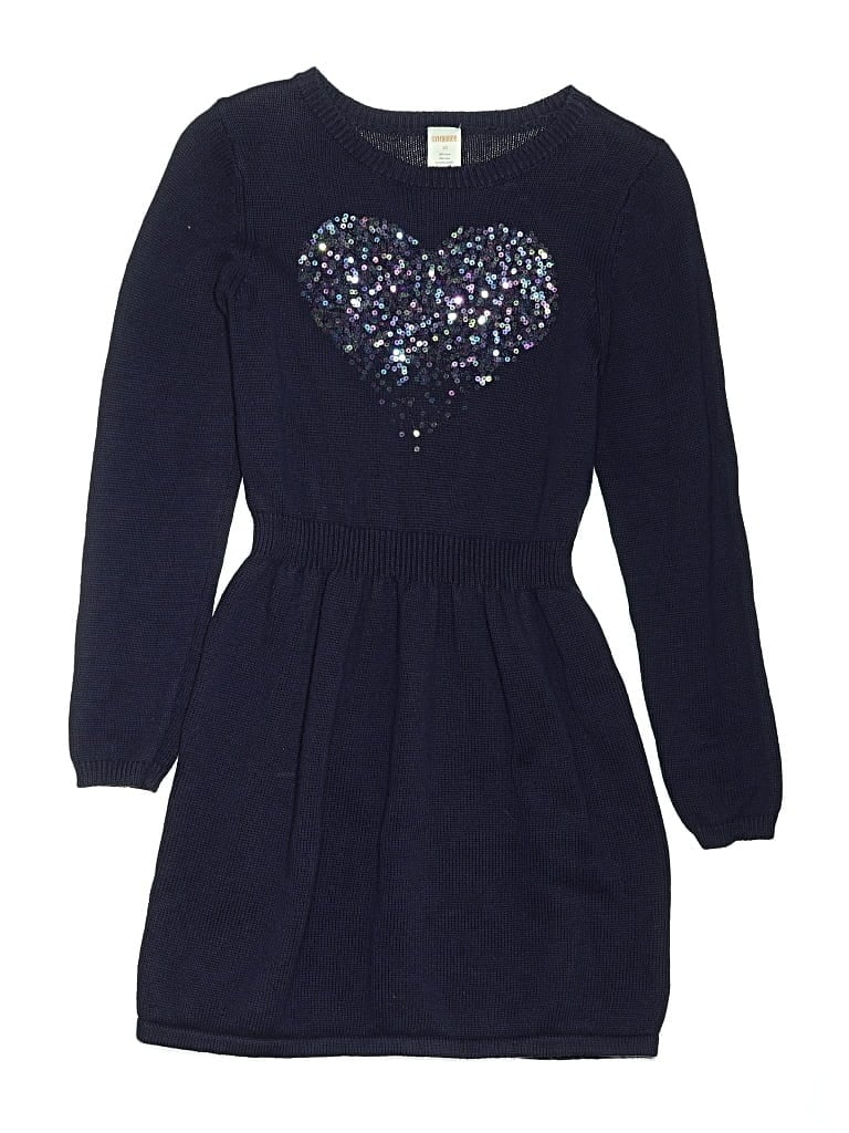 Pre-owned Gymboree Kids' Dress In Blue
