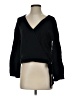 TeXTURE & THREAD Madewell 100% Cotton Black Pullover Sweater Size S - photo 1