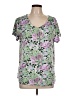 Amanda Blu Green Short Sleeve Blouse Size L (estimated) - photo 1