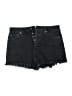 Paige Black Denim Shorts Size 28 - photo 1