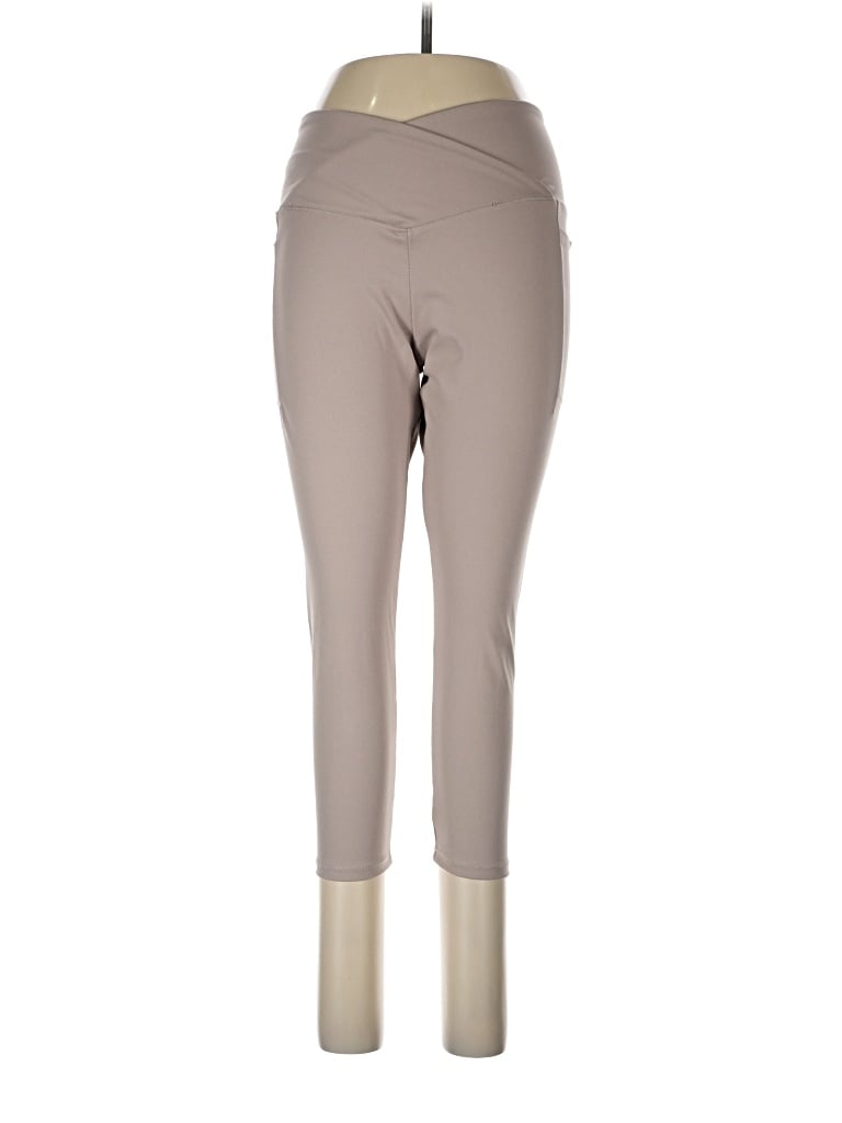 Pre-owned Danskin Active Pants In Tan