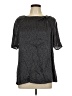 Banana Republic Gray Short Sleeve Blouse Size L - photo 1