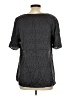 Banana Republic Gray Short Sleeve Blouse Size L - photo 2