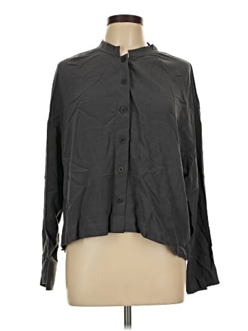Eileen Fisher Long Sleeve Blouse (view 1)