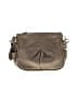 B Makowsky 100% Leather Gray Leather Shoulder Bag One size - photo 1