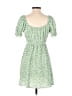Altar'd State 100% Polyester Green Short Sleeve Top Size S - photo 2