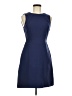 Portmans 100% Polyester Solid Blue Cocktail Dress Size 8 - photo 1