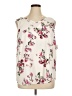 Maurices 100% Polyester Ivory Sleeveless Blouse Size 14 (0) - photo 1