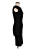 Unbranded Solid Black Cocktail Dress Size M (estimated) - photo 4