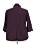 White Stag Burgundy 3/4 Sleeve Button-Down Shirt Size 3X - photo 2