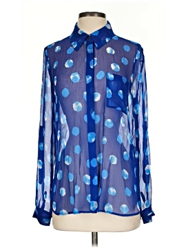 Diane Von Furstenberg Long Sleeve Blouse