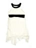 Sequin Hearts 100% Polyester Ivory White Dress Size 16 - photo 1