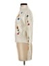 Francesca's Floral Ivory Pullover Sweater Size S - photo 5