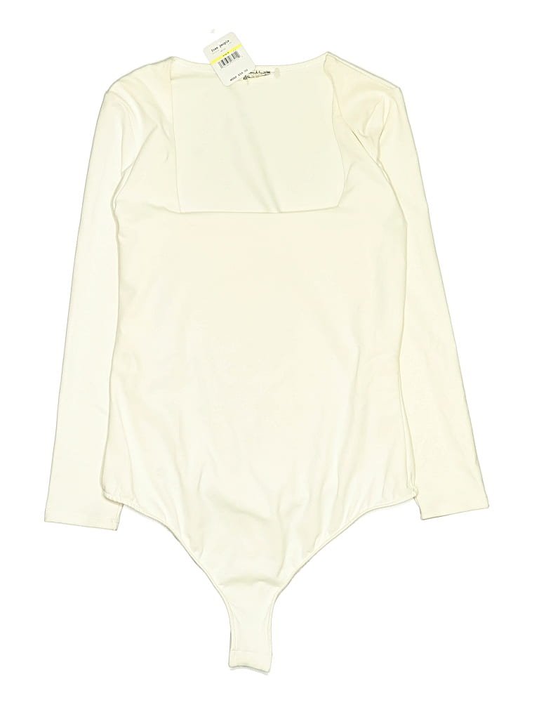 Pre-owned Intimately By Free People Bodysuit In Ivory