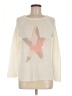Wooden Ships Stars Ivory Pullover Sweater Size M (estimated) - photo 1
