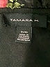 Tamara H. 100% Polyester Floral Black Short Sleeve Blouse Size M - photo 7