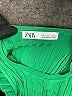 Zara Green Short Sleeve Turtleneck Size L - photo 7