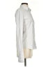 Theory Stripes Ivory Long Sleeve Button-Down Shirt Size S - photo 4