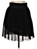 Zara Basic 100% Polyester Solid Black Formal Skirt Size M - photo 1