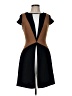 Zara Basic Color Block Brown Casual Dress Size M - photo 1