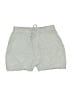 Line & Dot Chevron-herringbone Blue Gray Shorts Size XS - photo 1