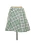 RSQ Plaid Green Casual Skirt Size L - photo 2