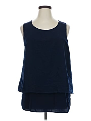 DG^2 by Diane Gilman Sleeveless Blouse (view 1)