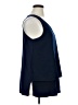DG^2 by Diane Gilman 100% Polyester Blue Sleeveless Blouse Size XL - photo 4