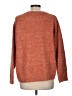 She + Sky Orange Pullover Sweater One size - photo 2