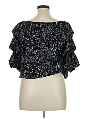 Vince Camuto Short Sleeve Blouse (view 2)