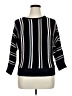 PREMISE Stripes Black Pullover Sweater Size XL - photo 1