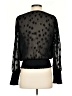 L'Agence 100% Polyester Black 3/4 Sleeve Blouse Size XS - photo 2