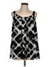 Lane Bryant 100% Polyester Black Sleeveless Blouse Size 16 - photo 1