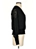 L'Agence 100% Polyester Black 3/4 Sleeve Blouse Size XS - photo 4