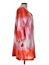 Natori 100% Cotton Orange 3/4 Sleeve Blouse Size L - photo 4