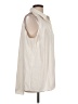Athleta 100% Polyester Ivory Sleeveless Blouse Size 1X - photo 4