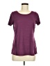 Danskin Now 100% Polyester Purple Active T-Shirt Size 8 - photo 1