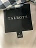 Talbots 100% Polyester Checkered-gingham Black Vest Size L - photo 6