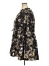 MELLODAY 100% Polyester Paisley Black Casual Dress Size 3X - photo 5